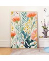 北歐風清新 花卉 晶瓷面掛畫 裝飾掛畫連鋁畫框 70X90CM DF